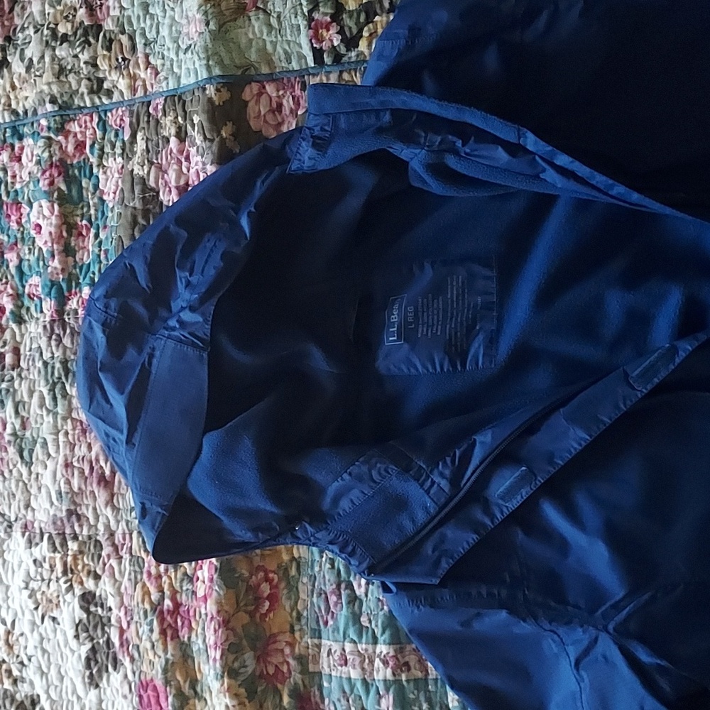 Women's, Large, LL Bean blue coat